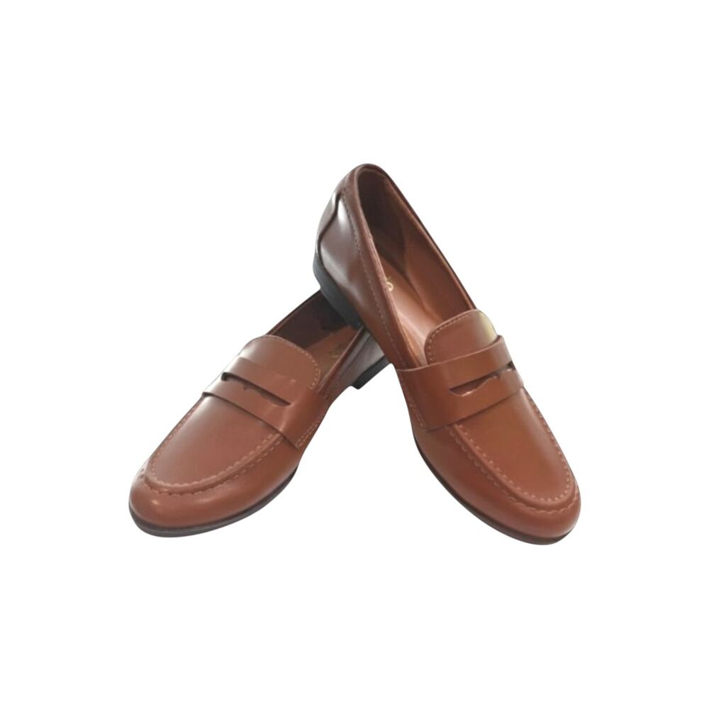 Kensie Gitty Brown Penny Loafers 6 NWOT Dark Academia Officecore Shoes - Picture 5 of 11